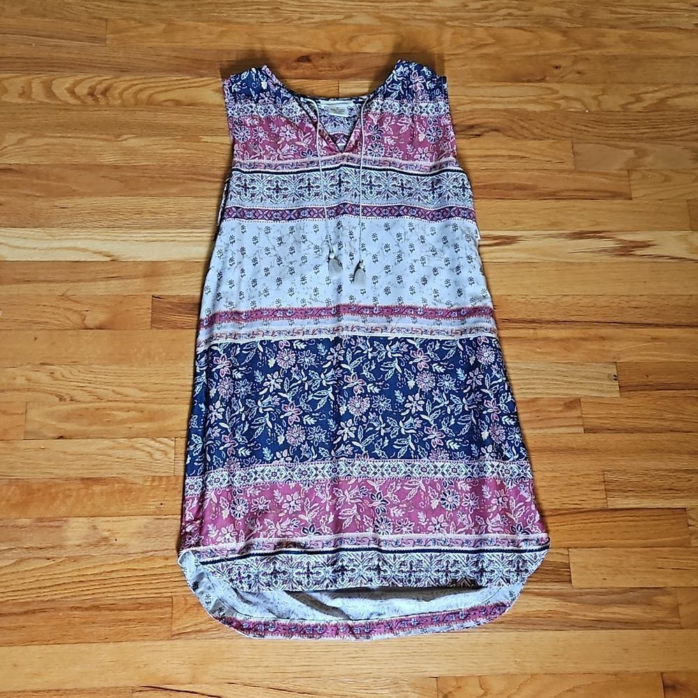 Beach Lunch Lounge Multi colored Boho Swimsuit cover-up NwT, s…